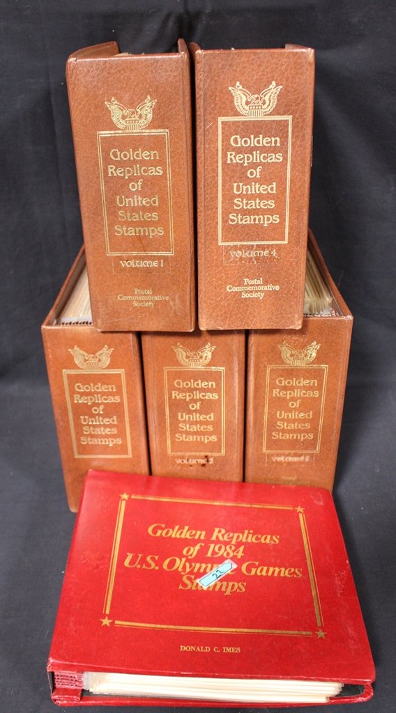 Postal Commem Society Golden Replica FDC's (220) (1 of 1)