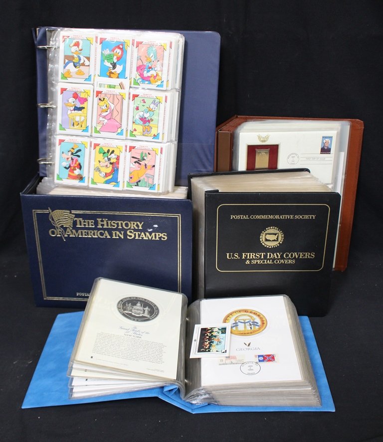 United States Cover Lot Plus Disney Cards (1 of 1)