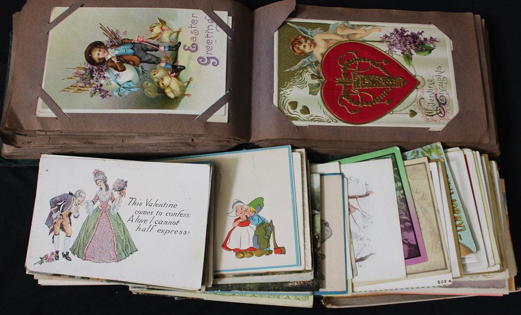 (130)+ Postcards - Old Time Collection from On Family (1 of 5)
