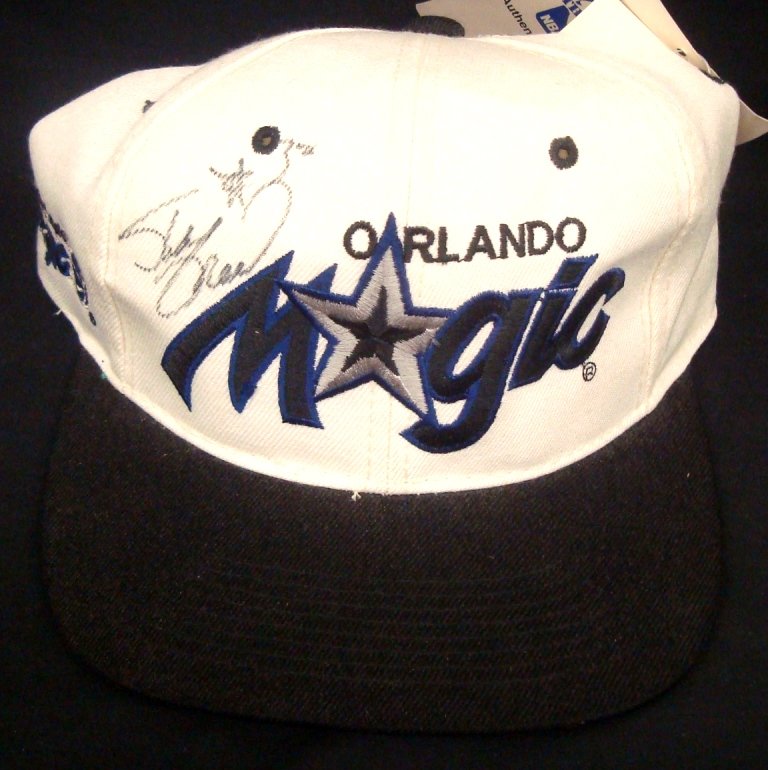 Shaquille O'Neal Autographed Orlando Magic Hat (1 of 2)