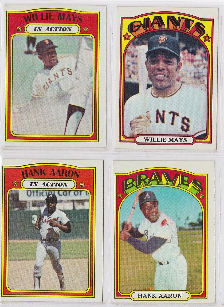 1972 Topps Baseball Card Lot, (500+) Cards, Very High (1 of 1)