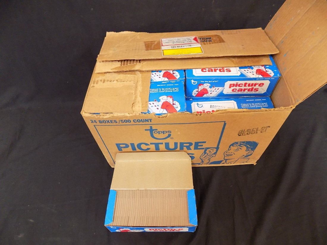1986 Topps Baseball Sealed Vending Case-24/500 count (1 of 2)