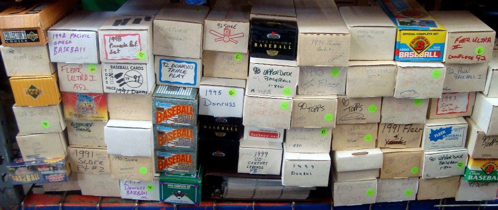 1990's Baseball Sports Card Island (1 of 1)