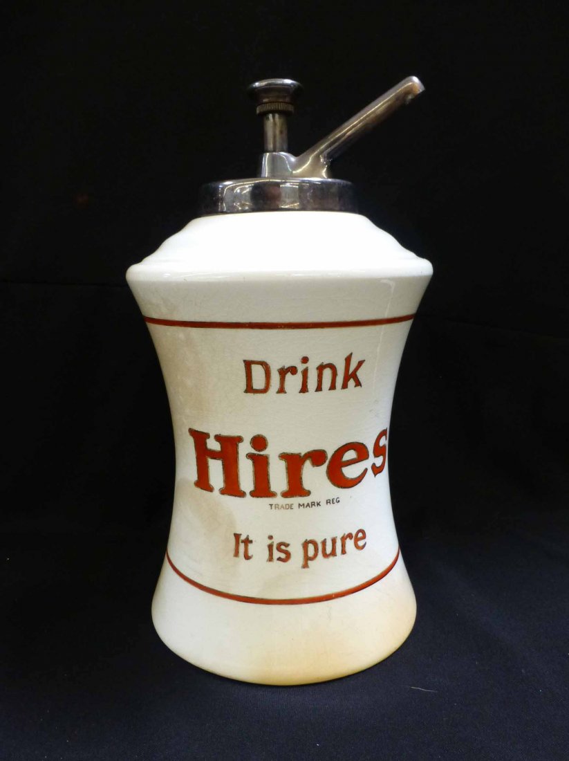 Hires Porcelain Parlor Syrup Dispenser (1 of 7)