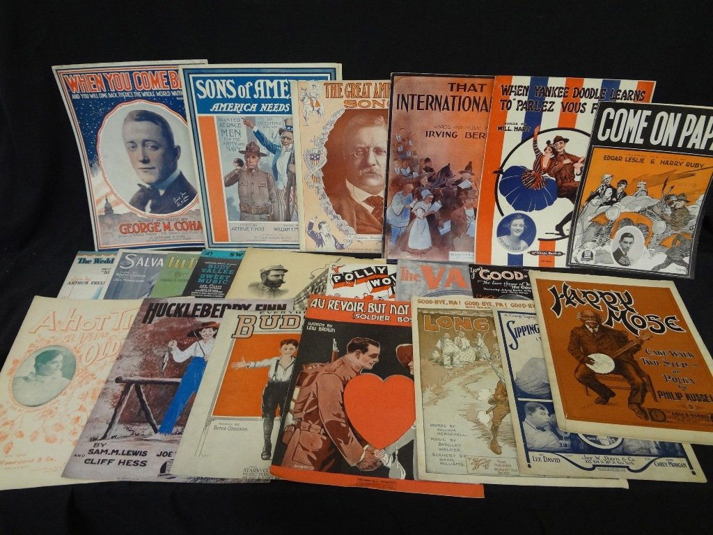 World War II Era Sheet Music 21 pieces in all: George (1 of 7)