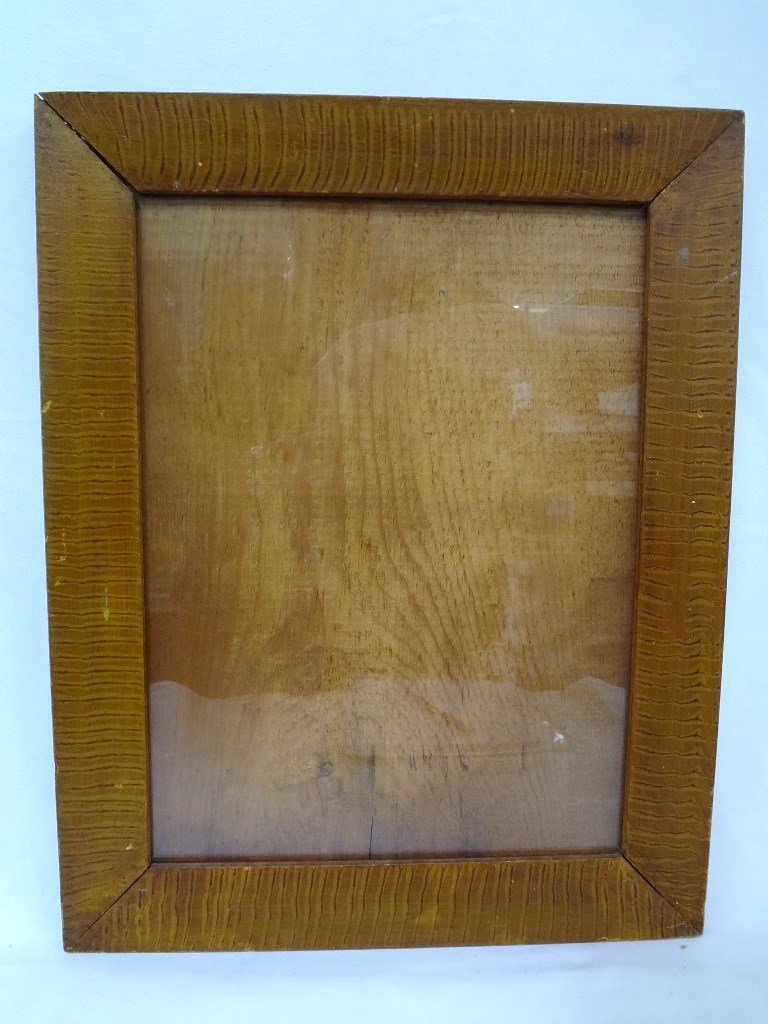 Original 19th century Grain Painted Frame (1 of 3)