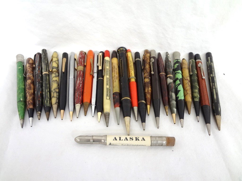 (26) Vintage Mechanical Pencils: Tortoise Design, (1 of 7)