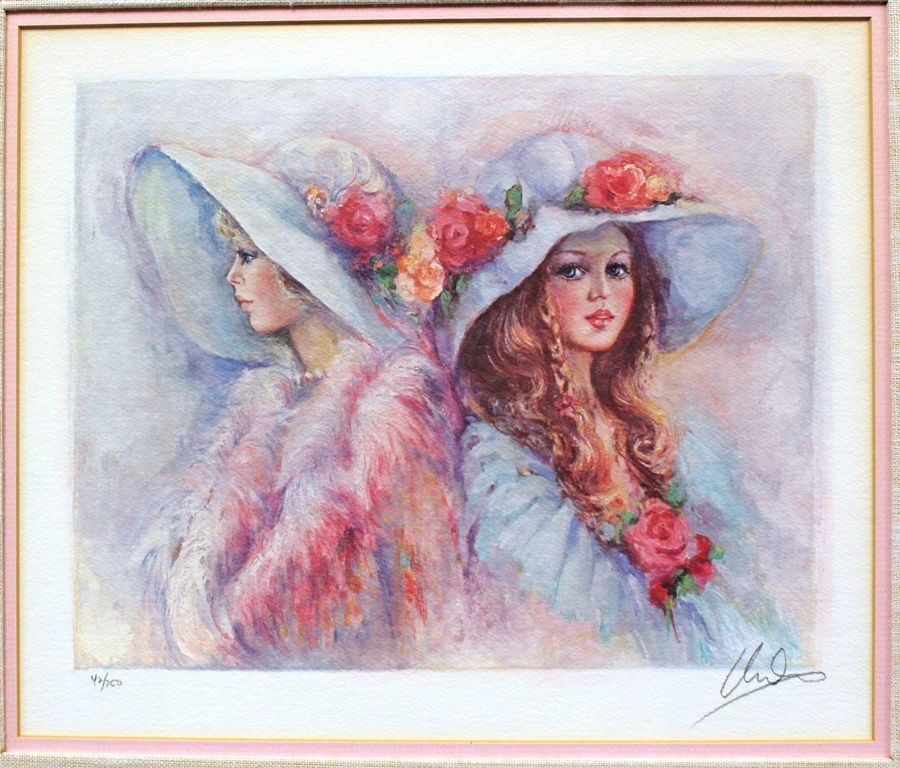 Mary Vickers Signed LE Serigraph 42/750 (1 of 4)