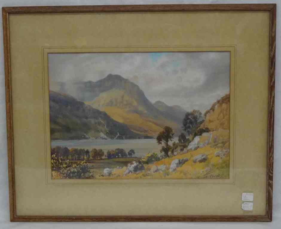 George Trevor English Watercolor (1 of 2)