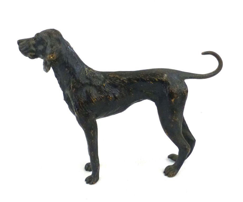 Early English Pointer Dog Sculpture (1 of 3)