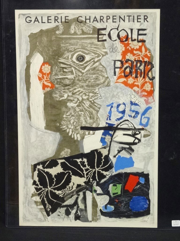 Antonio Clave 1956 Vintage Exhibition Poster (1 of 3)