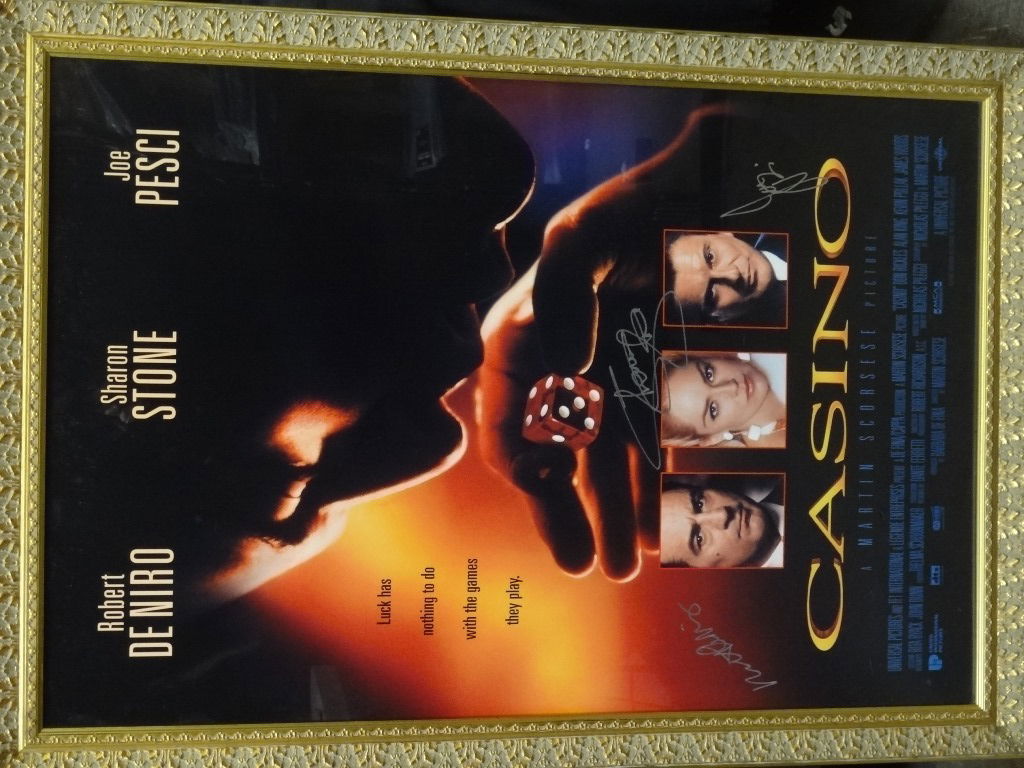 Casino Movie poster Framed Sharon Stone, Joe Pesci, (1 of 1)