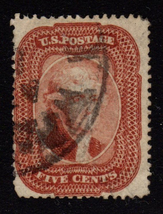 United States Scott 28 Fine Used Jefferson SCV.$1050 (1 of 1)
