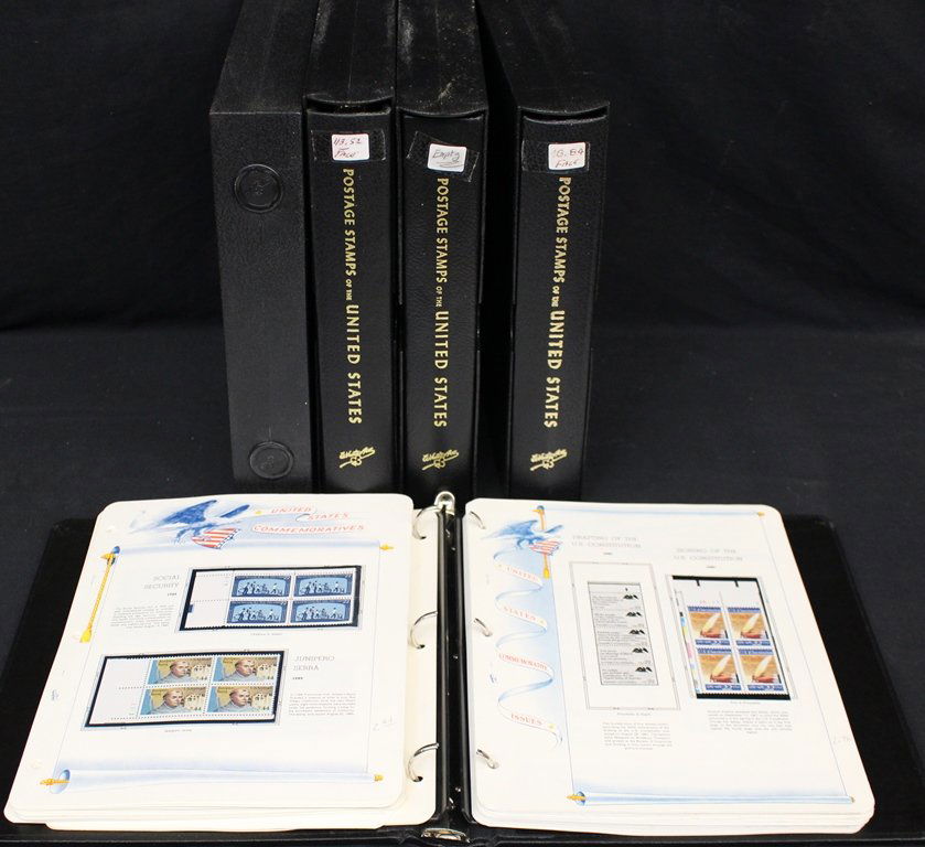 United States Stamp Collection (4)Volumes Face $350+ (1 of 1)