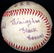 Ernie Westfield Signed and Inscribed "Birmingham Black - 2
