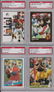 Lot of (16) Graded Hall of Famer Football Cards - 2