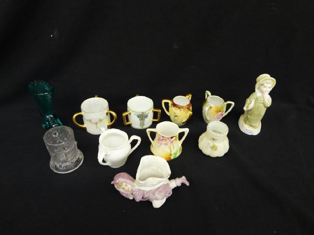 (11) Porcelain Toothpick Holders: R.S. Prussia, Mt. (1 of 4)