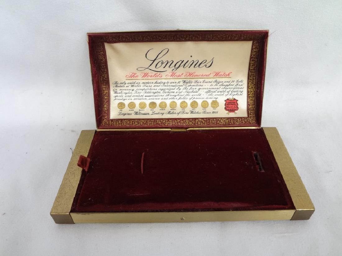 Longines 1930 Metal Watch Box With Paper Label (1 of 4)