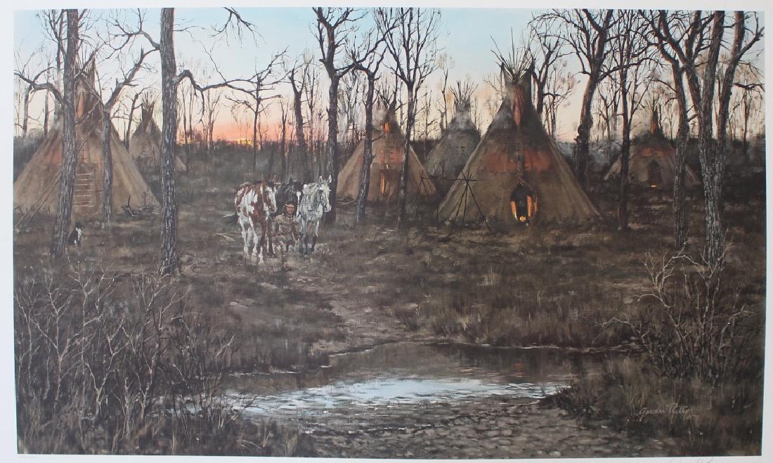 Gordon Phillips "Horse Tender" S/N Lithograph 336/490 (1 of 1)