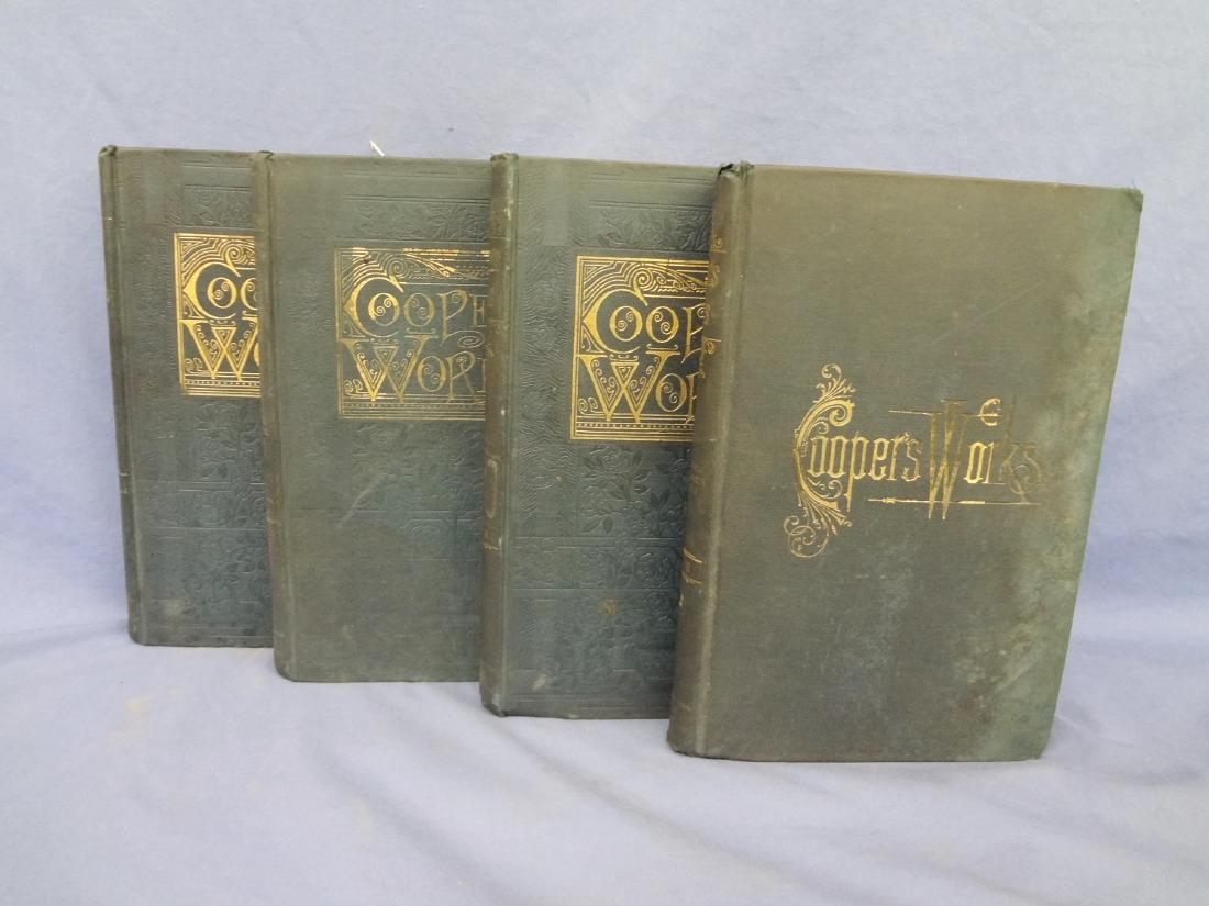 James Fennimore Cooper (4) Volumes on his works 1893 (1 of 4)