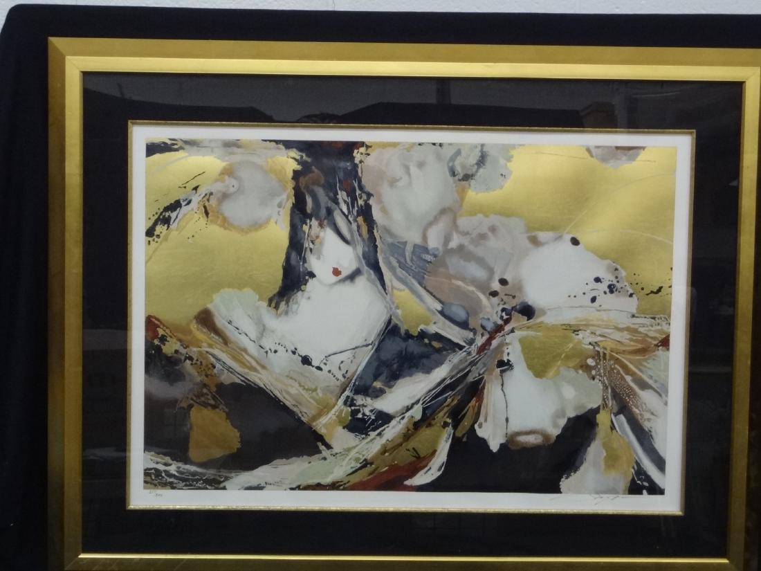 Framed Modern Art Print Signed and Numbered 217/395 (1 of 5)