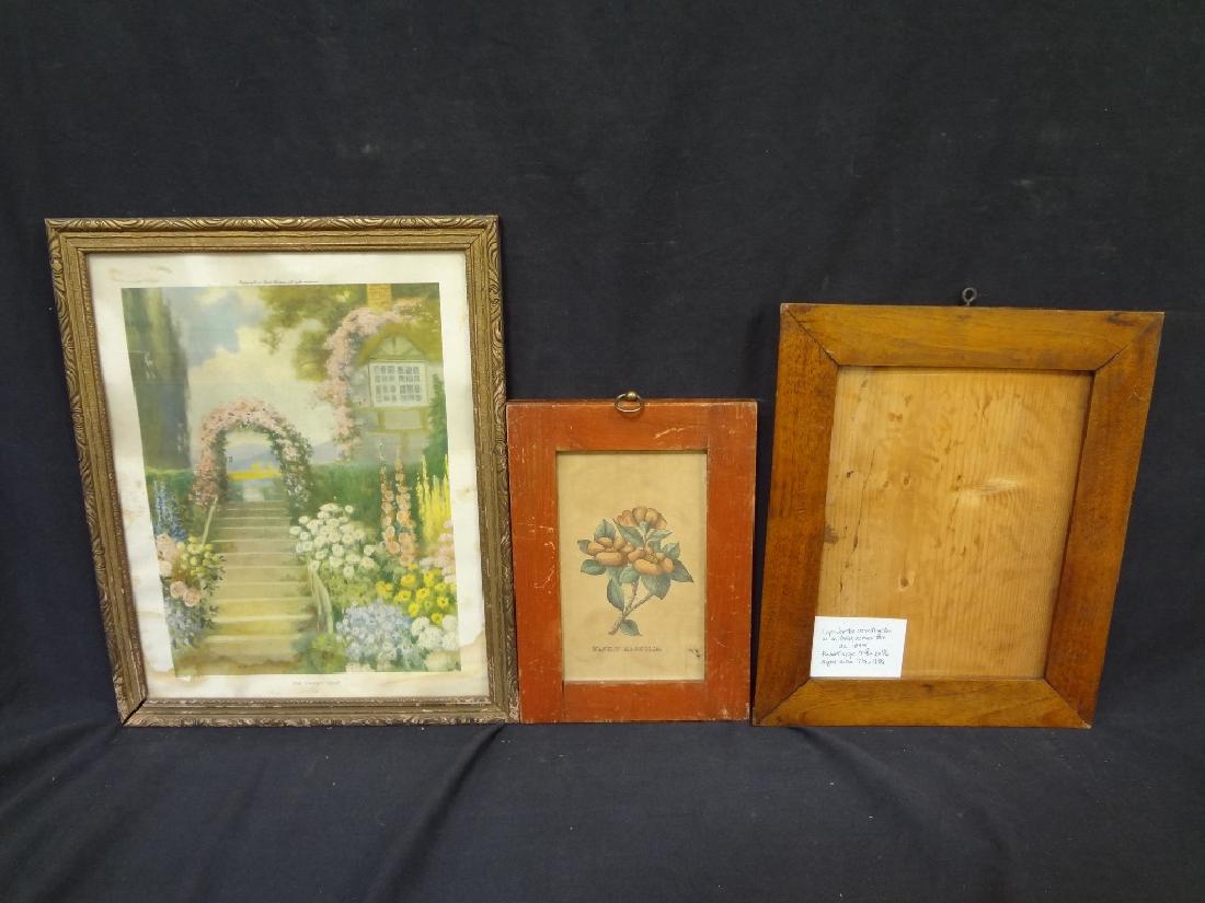(3) Early Primitive Frames with early prints (1 of 9)
