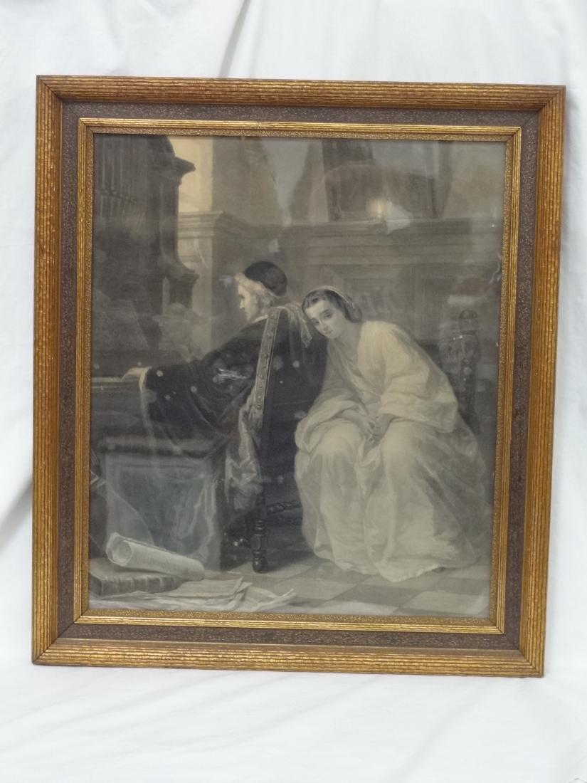 Large Engraving from original Wilhelm August Lebrecht (1 of 5)