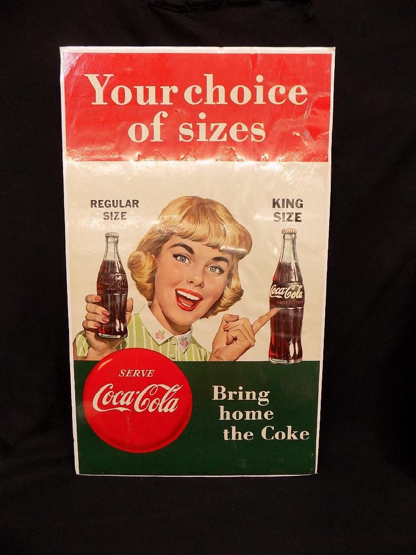 Coca-Cola Advertising Poster "Your Choice of Sizes" (1 of 3)