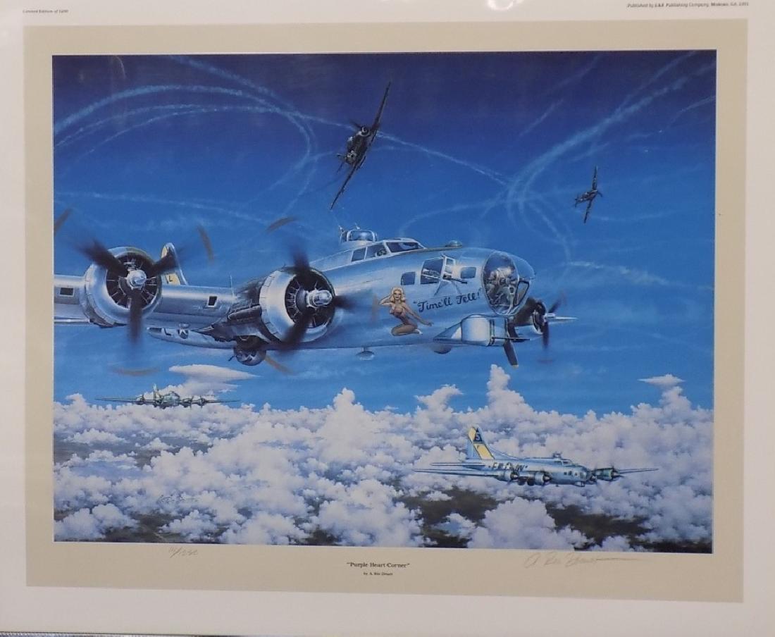 Purple Hearts Corner Military Print by A. Ric Druet (1 of 5)