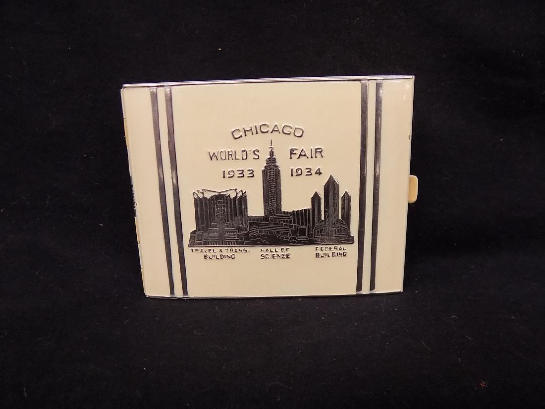 1933-1934 Chicago's World's Fair Cigarette/Money Case (1 of 2)