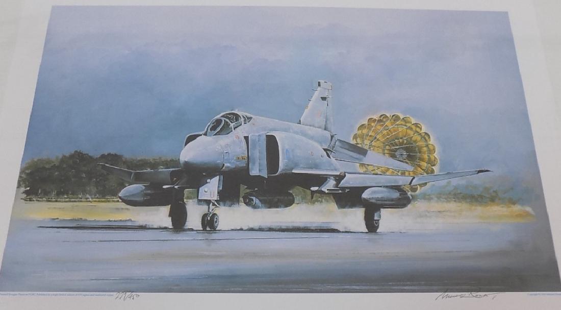 1986 F-4M Phantom II Cold War Jet Military Print by (1 of 3)