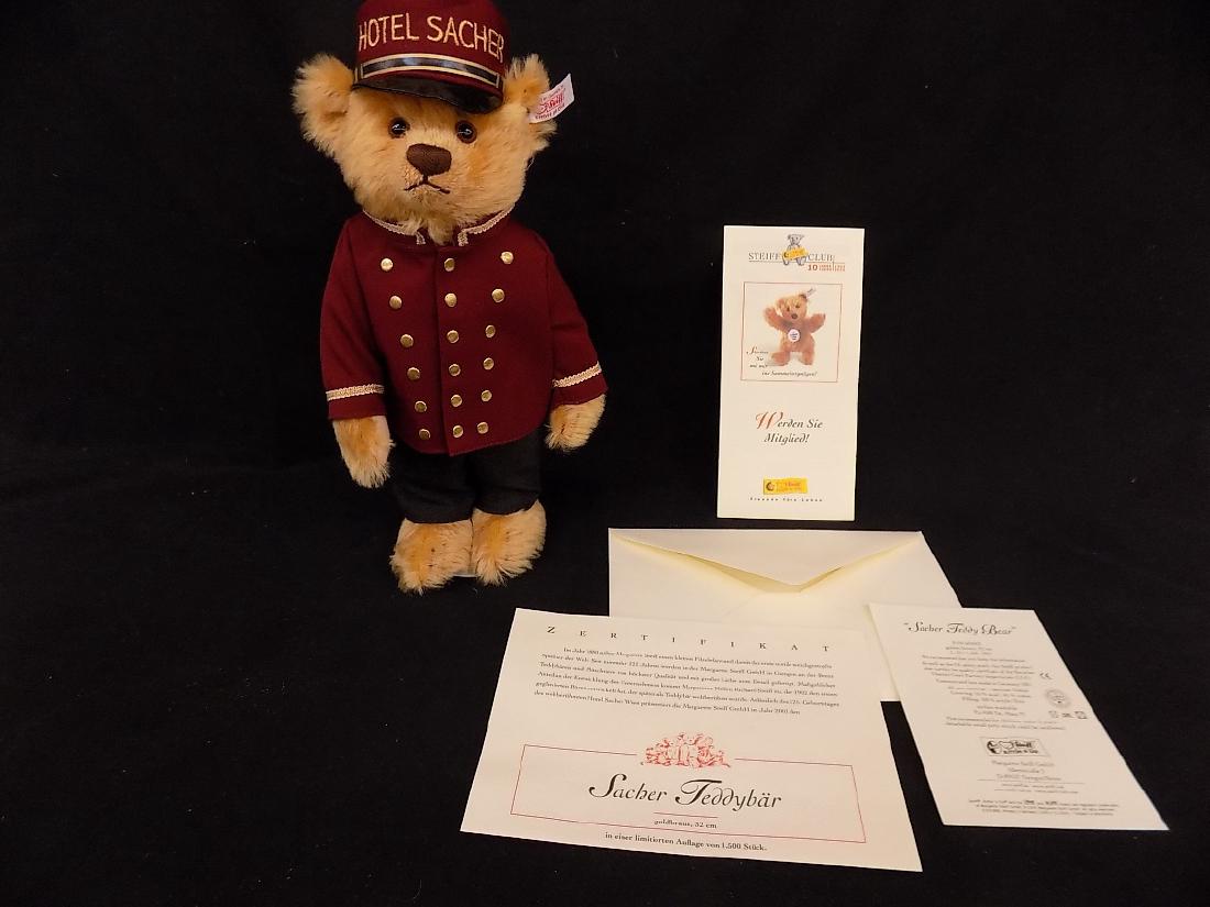 Steiff Teddy Bear 1980's 660603: Steiff Teddy Bear 1980's NWT 660603 no box, coa is included