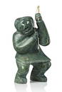 Female figure with fishing rod - Ullulaq, Judas,