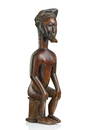 Sitting male figure - Côte d'Ivoire, Baule