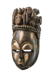 Anthropomorphic mask - Nigeria, Iyekhoriomo Area,