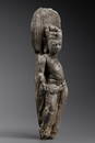 Extremely rare wooden Bodhisattva, Gupta Period, 5th -