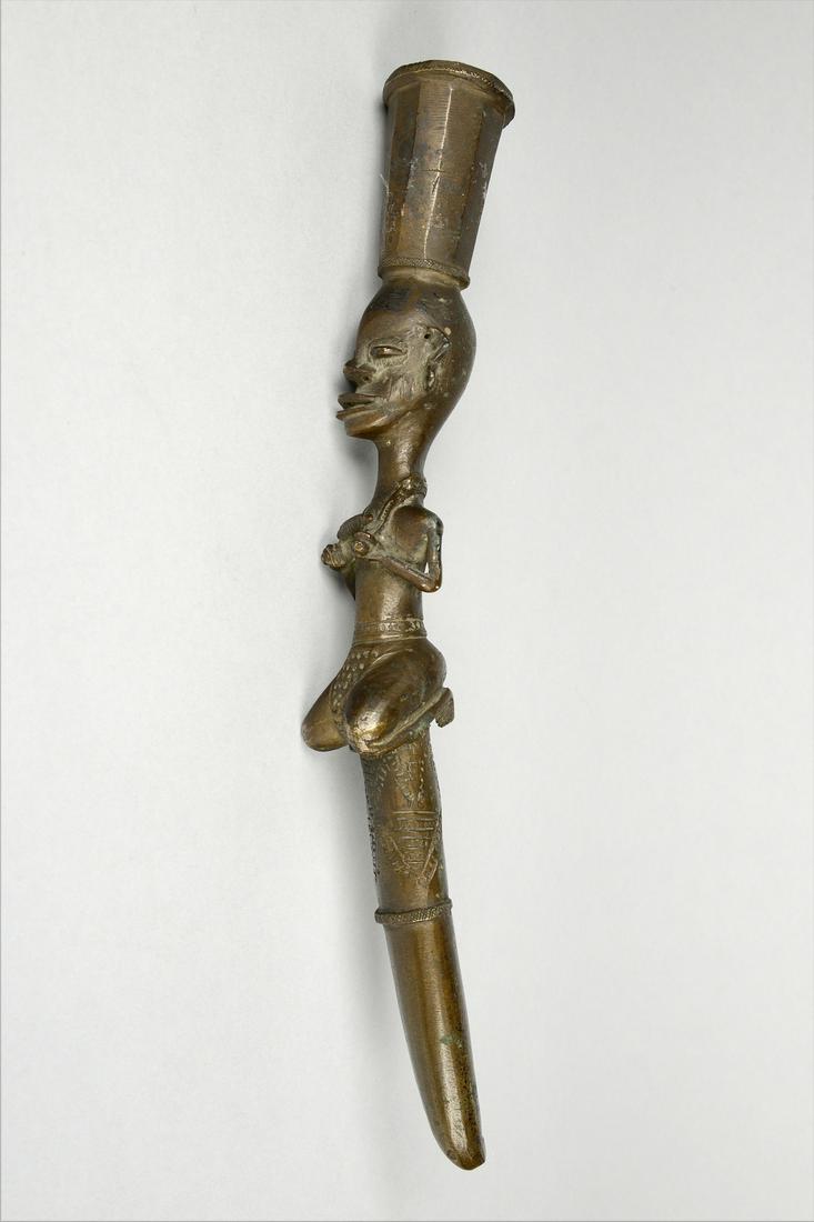 Divination tapper "iroke ifa" - Nigeria, Yoruba (1 of 4)