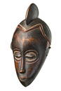 Anthropomorphic face mask "gu" - C&#244;te d'Ivoire, Guro, Master of Gohitafla