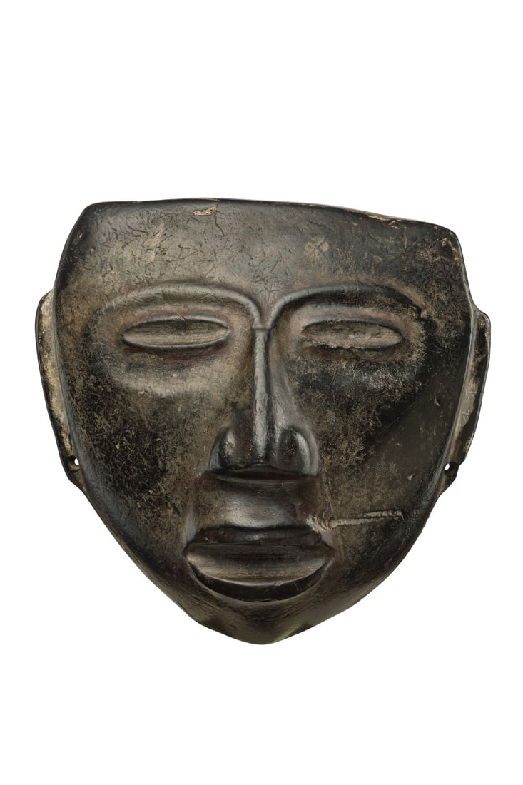 Mask face, Classic Period, ca. 450 to 650 AD - Mexico, Teotihuacán (1 of 2)