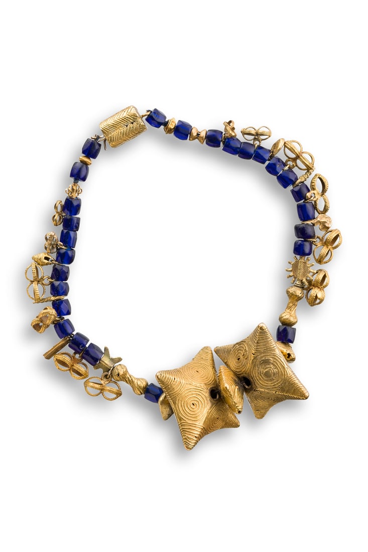 Necklace / collier - Ghana, Akan, Ashanti (1 of 2)