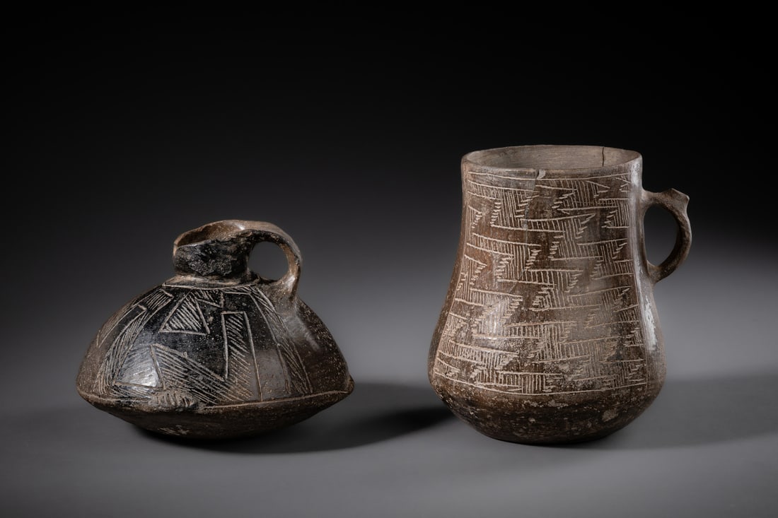 Two vessels, Early Ceramic Period, ca. 500 BC – 600 AD - Argentina, Catamarca Province, Ciénaga (1 of 5)