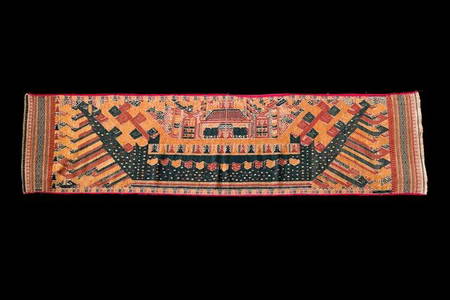 Ceremonial banner "palepai" - Indonesia - Sumatra,