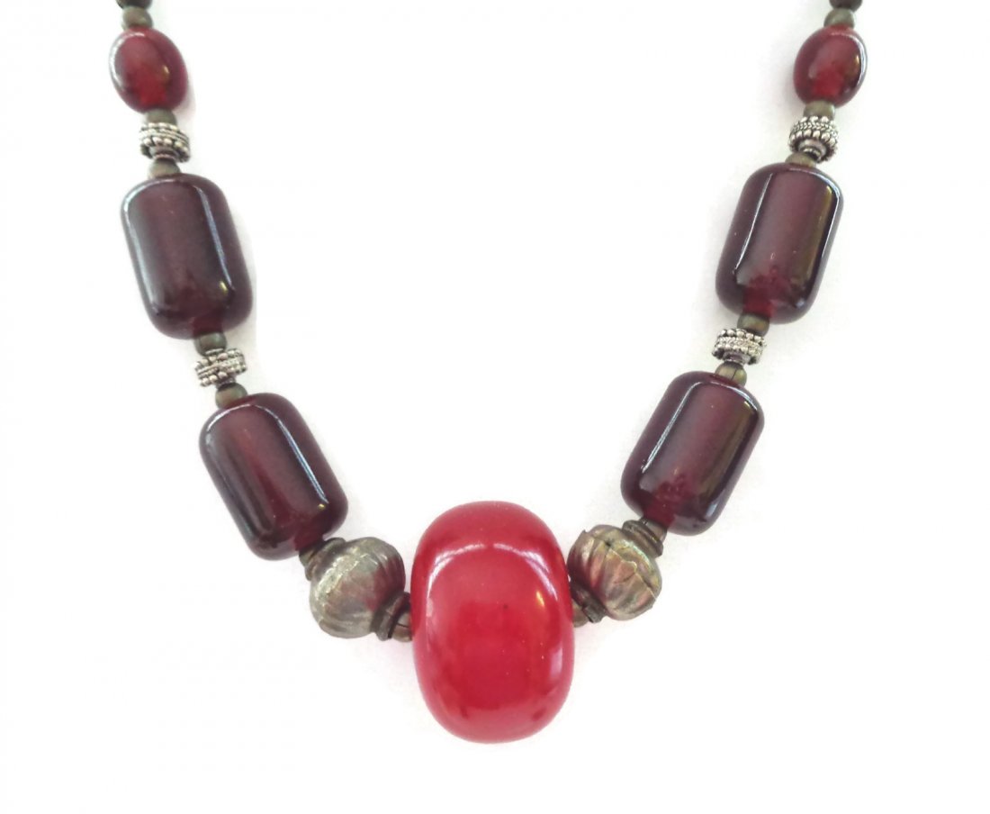Cherry Amber Necklace (1 of 3)