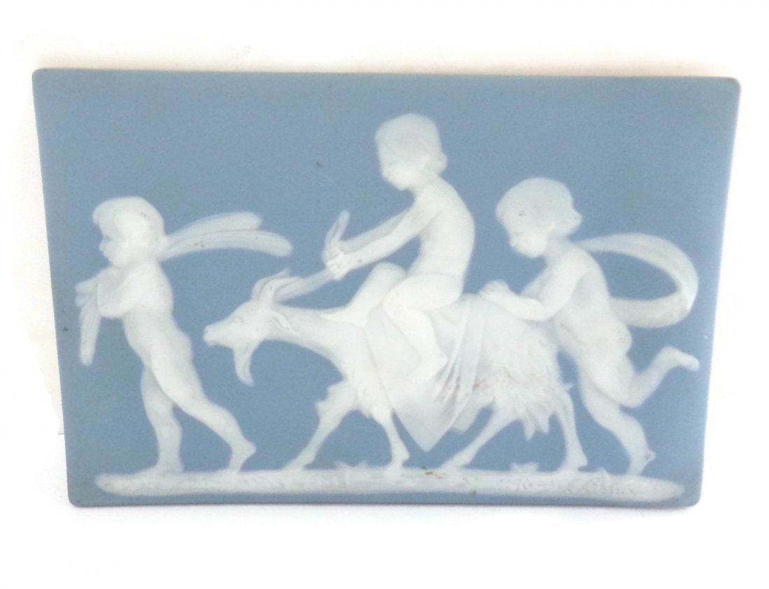 2 Limoges Jasper Ware Plaques (1 of 4)