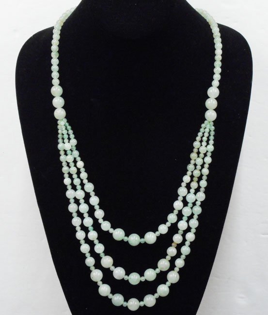 Drapy Jade Multi-Strand Necklace (1 of 4)