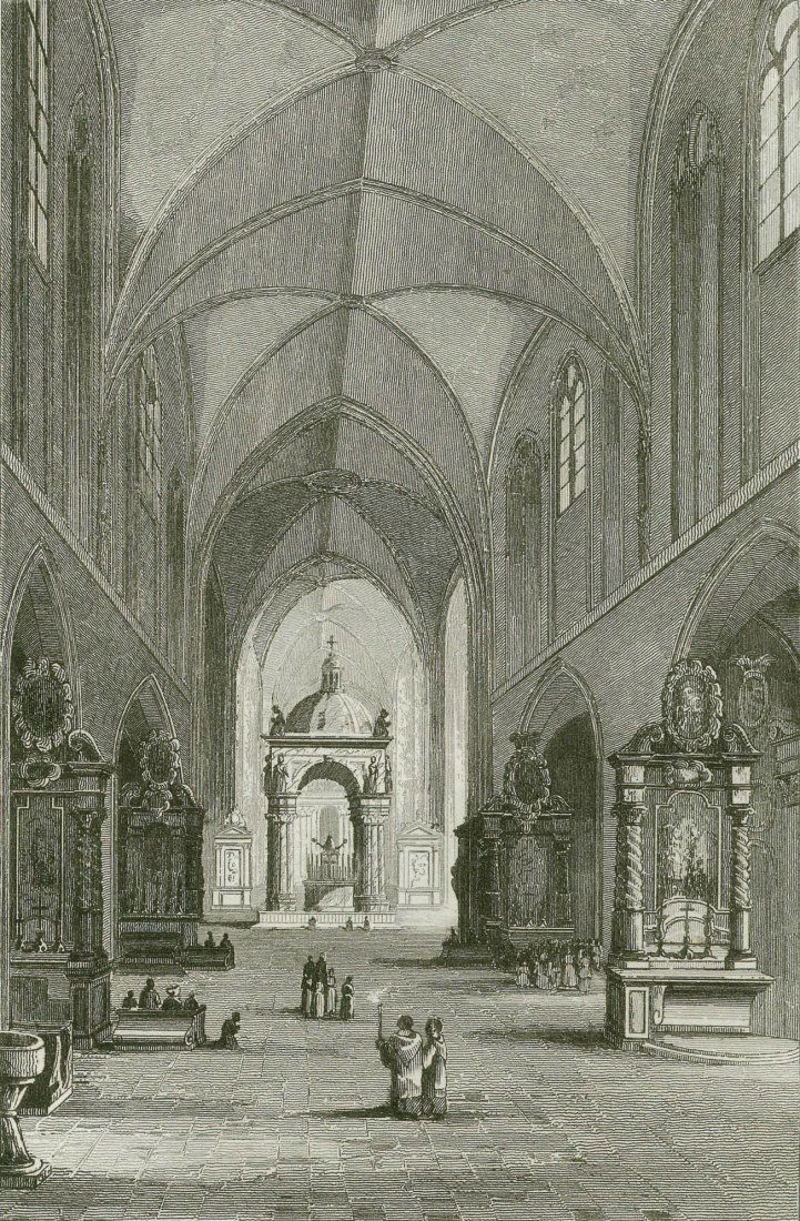 Cathedral of Kracow. Poland.  1839. (1 of 3)