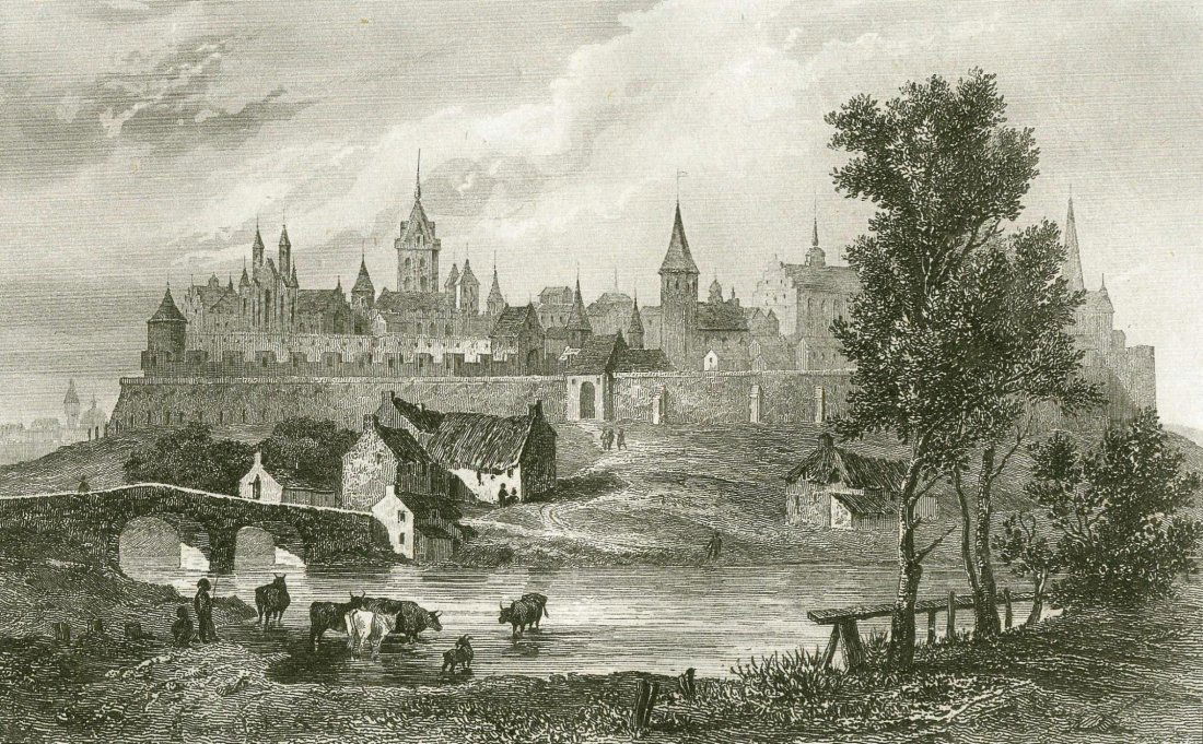 Malbork. Poland.  1839. (1 of 3)