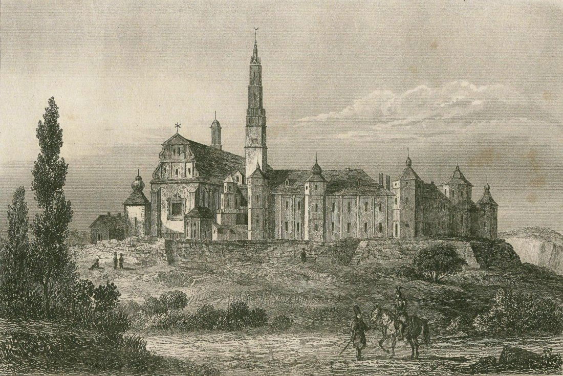 Church and Convent of Czestochowa. Poland.  1839. (1 of 3)