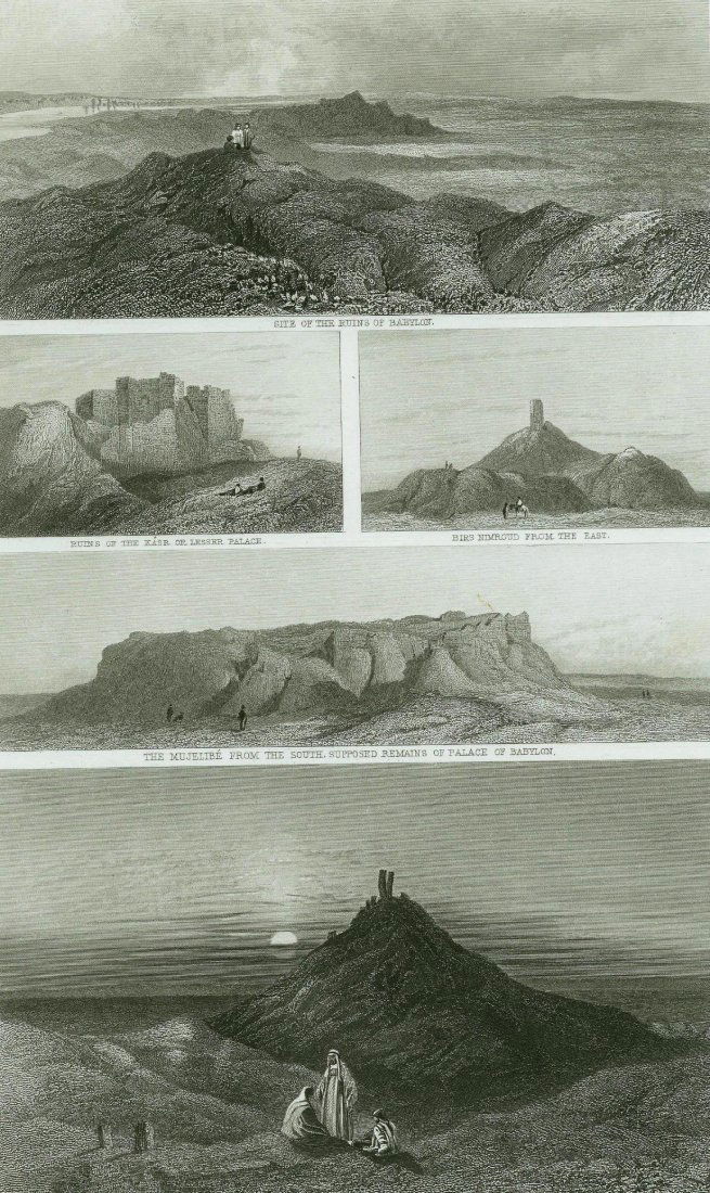 Desolation of Babylon. Holy Land. 1855. (1 of 3)