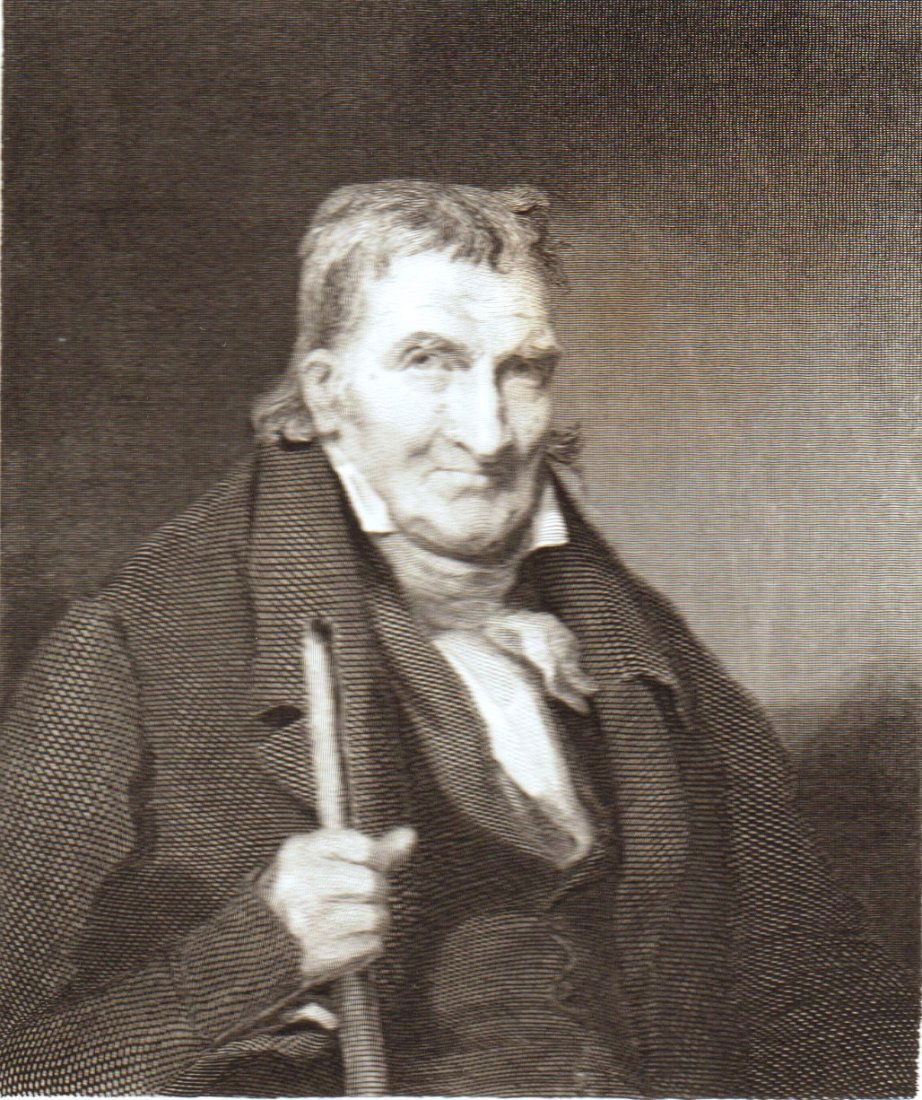 Portrait of Simon Kenton. USA. 19 th. (1 of 3)